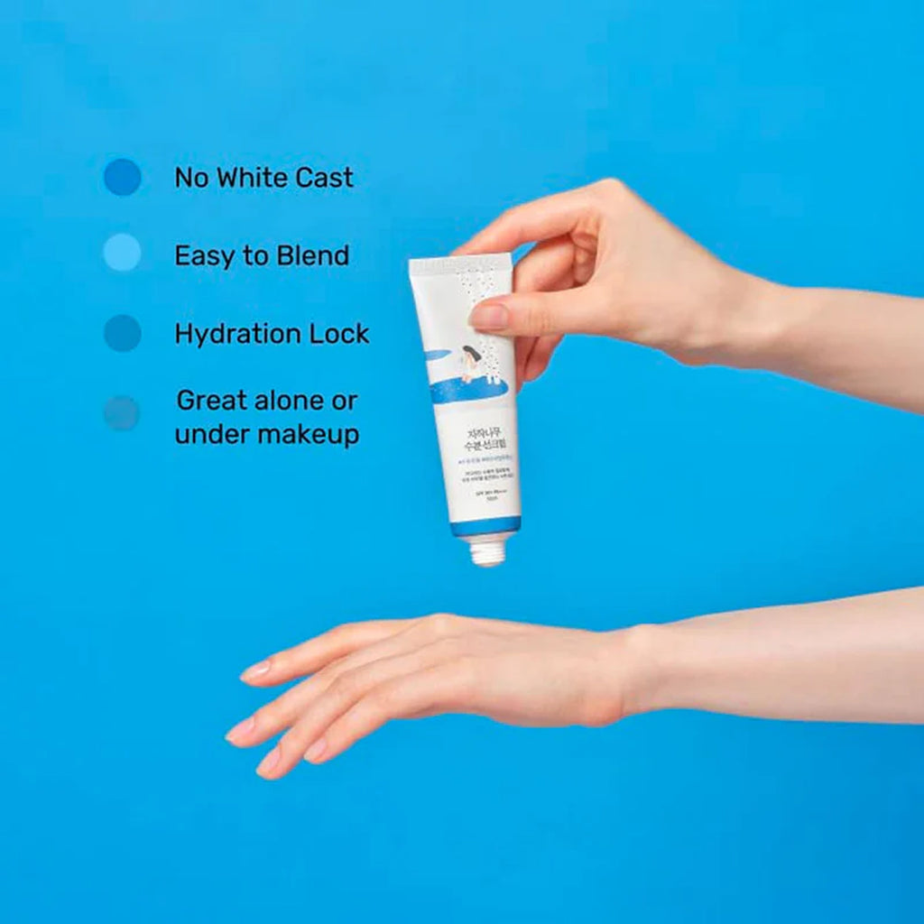 Round Lab Birch Juice Moisturizing Sunscreen SPF50+- Key Advantages