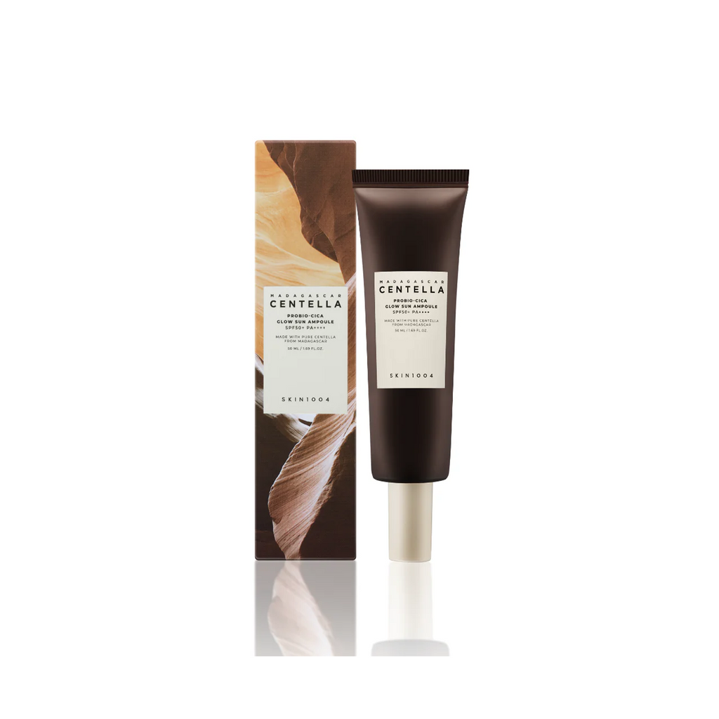 The product of SKIN1004 Madagascar Centella Probio-Cica Sun Ampoule SPF50