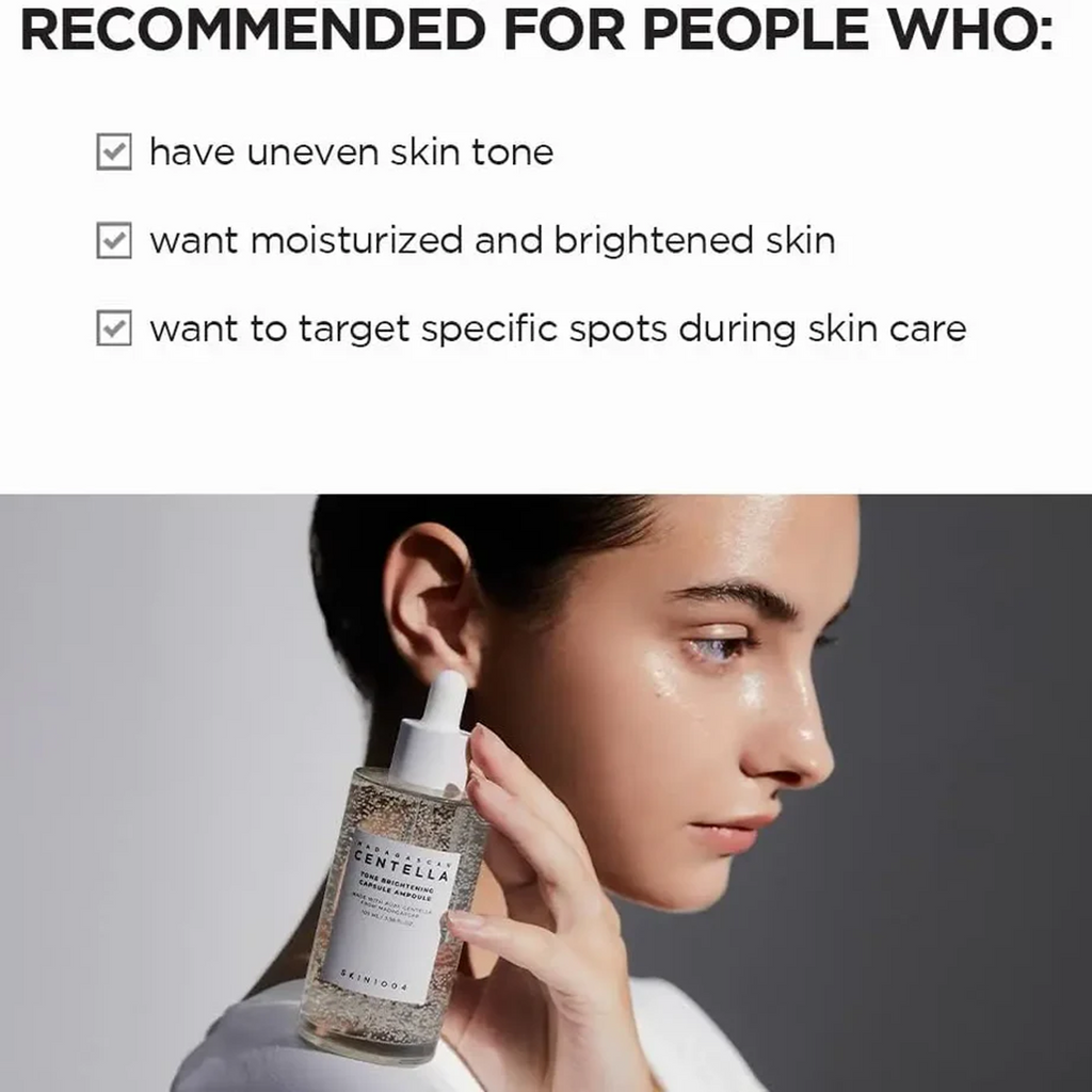 Advanatges of SKIN1004 Madagascar Centella Tone Brightening Capsule Ampoule