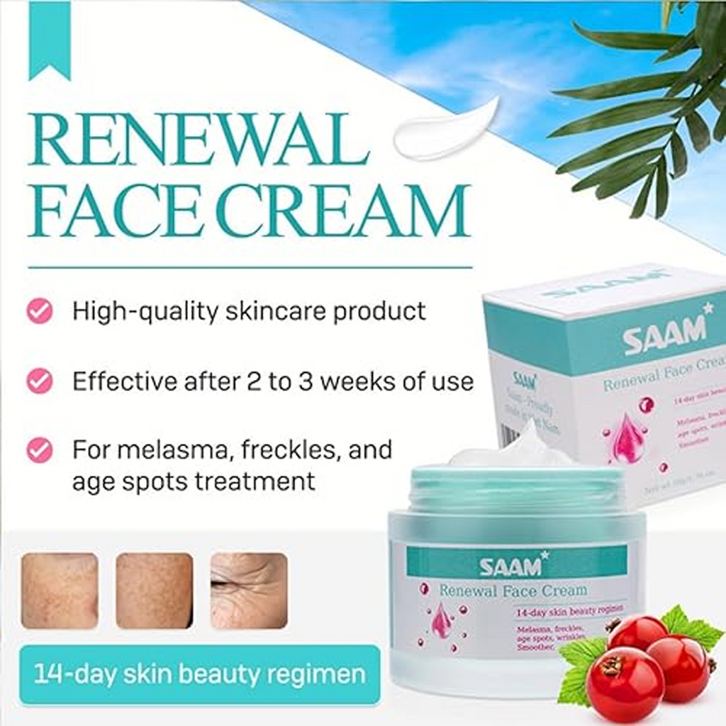 Key Benefits of Saam Renewal Face Cream 