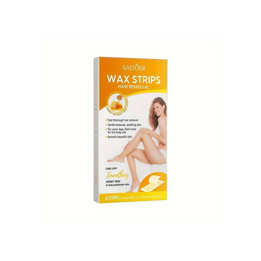 Sadoer Hair Removal Wax Strips availale on qasr jamal store