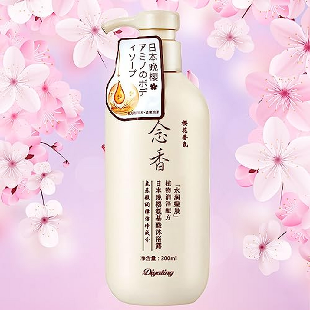 Key Benefits of Sakura Japanese Shower Gel 