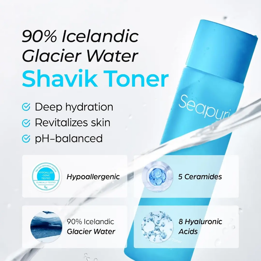Advantages of Seapuri Shavik Glacier Toner 