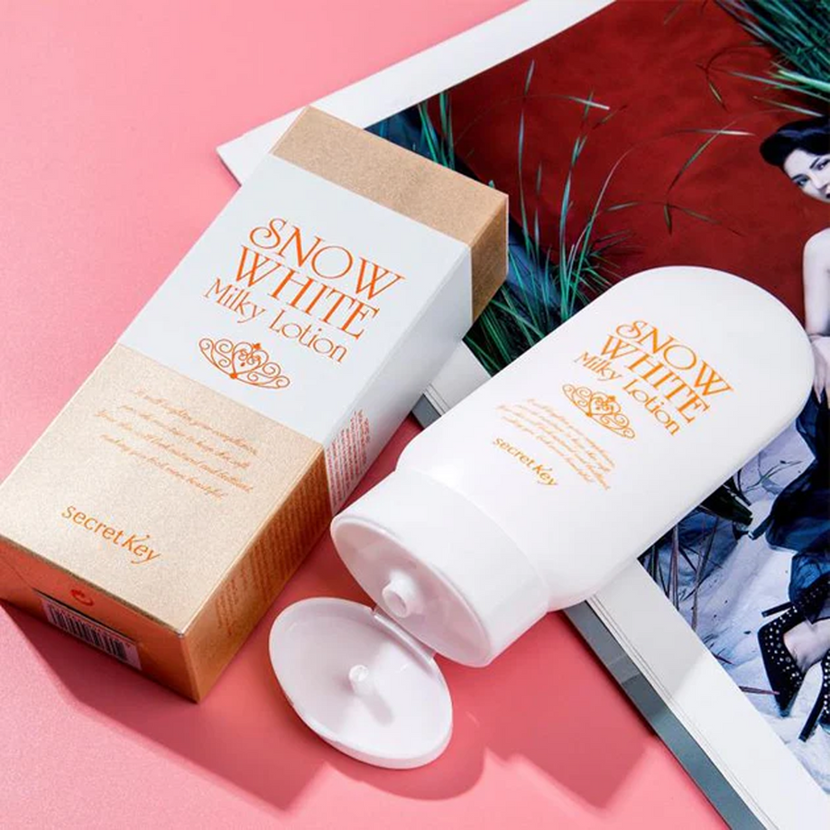 Secret Key Snow White Milky Lotion - 120g – QasrJamal