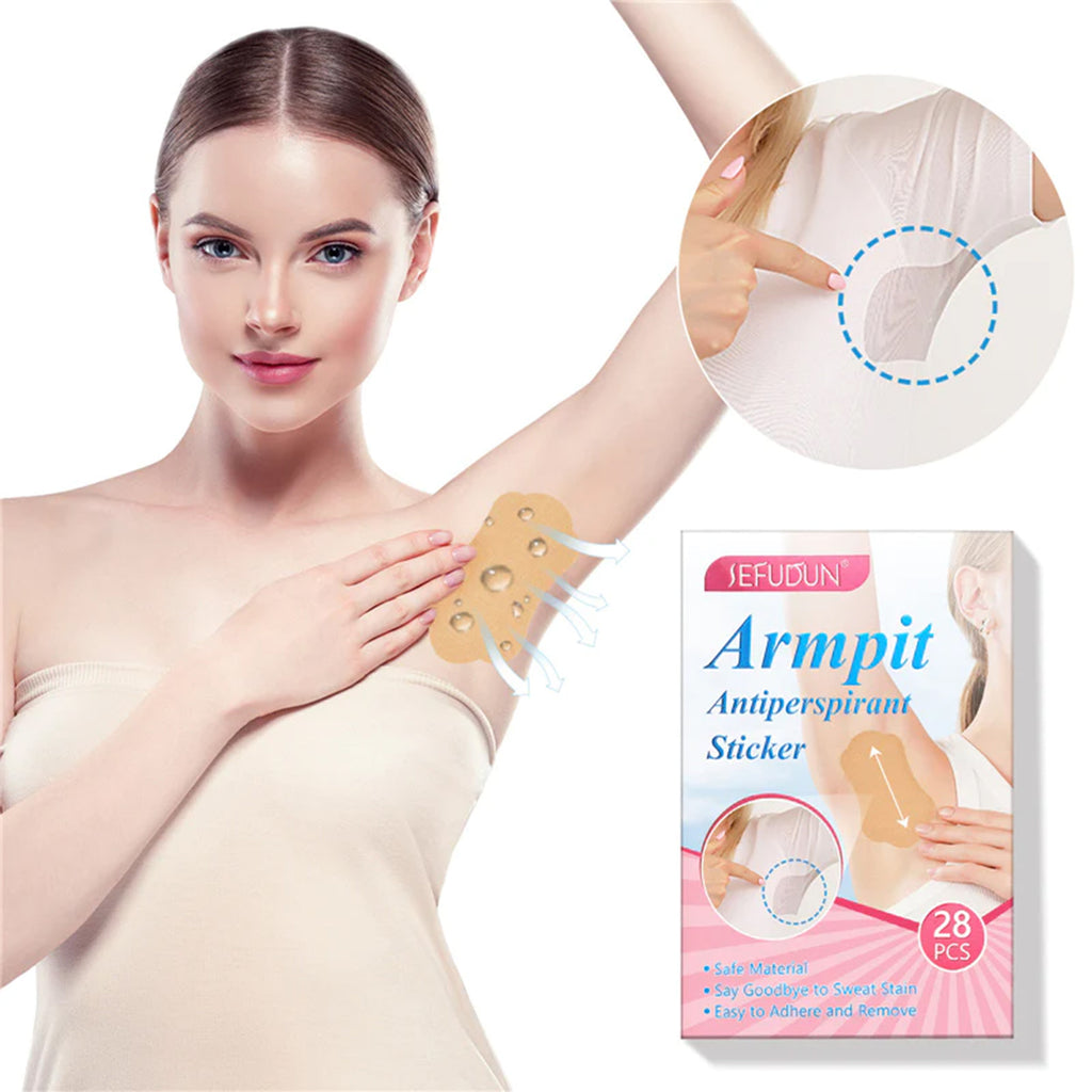 Sefudun Armpit Antiperspirant Sticker -28pcs