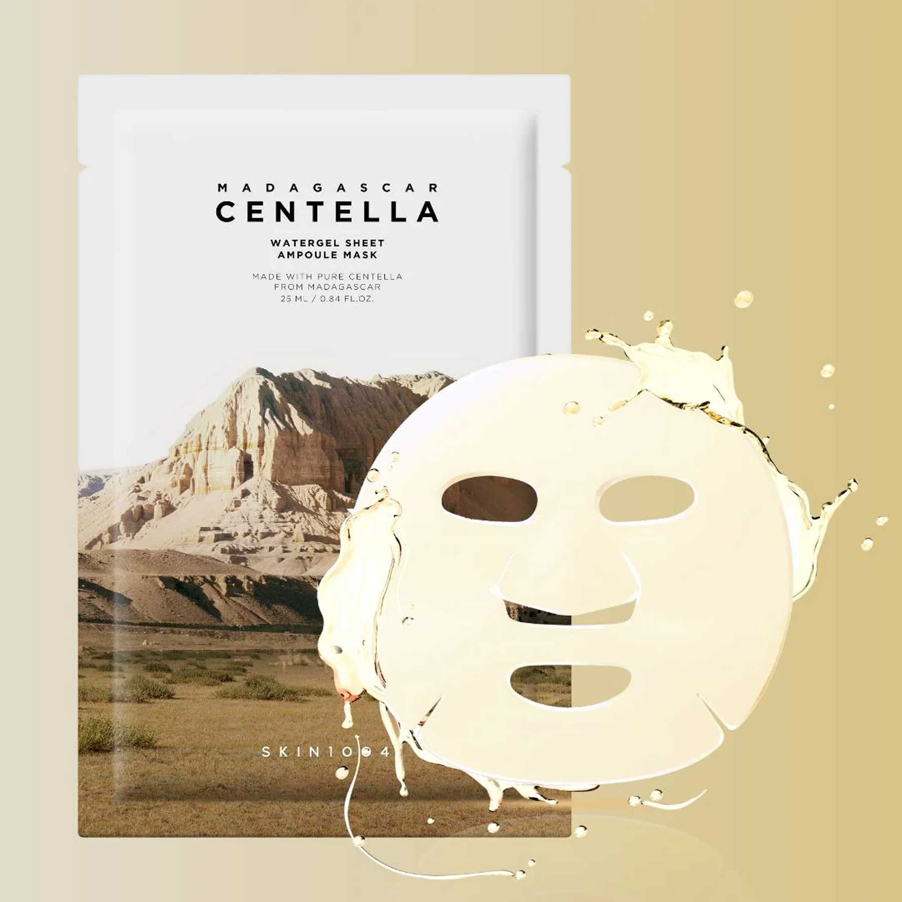 Skin1004 Madagascar Centella Watergel Sheet Ampoule Mask - 25ml 