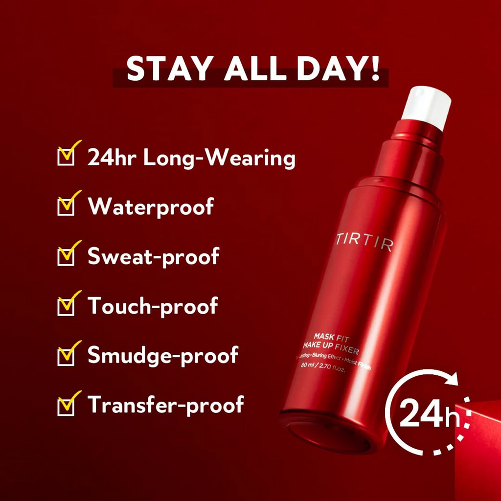 The Key Benefits of TIRTIR Mask Fit Make-up Fixer Spray