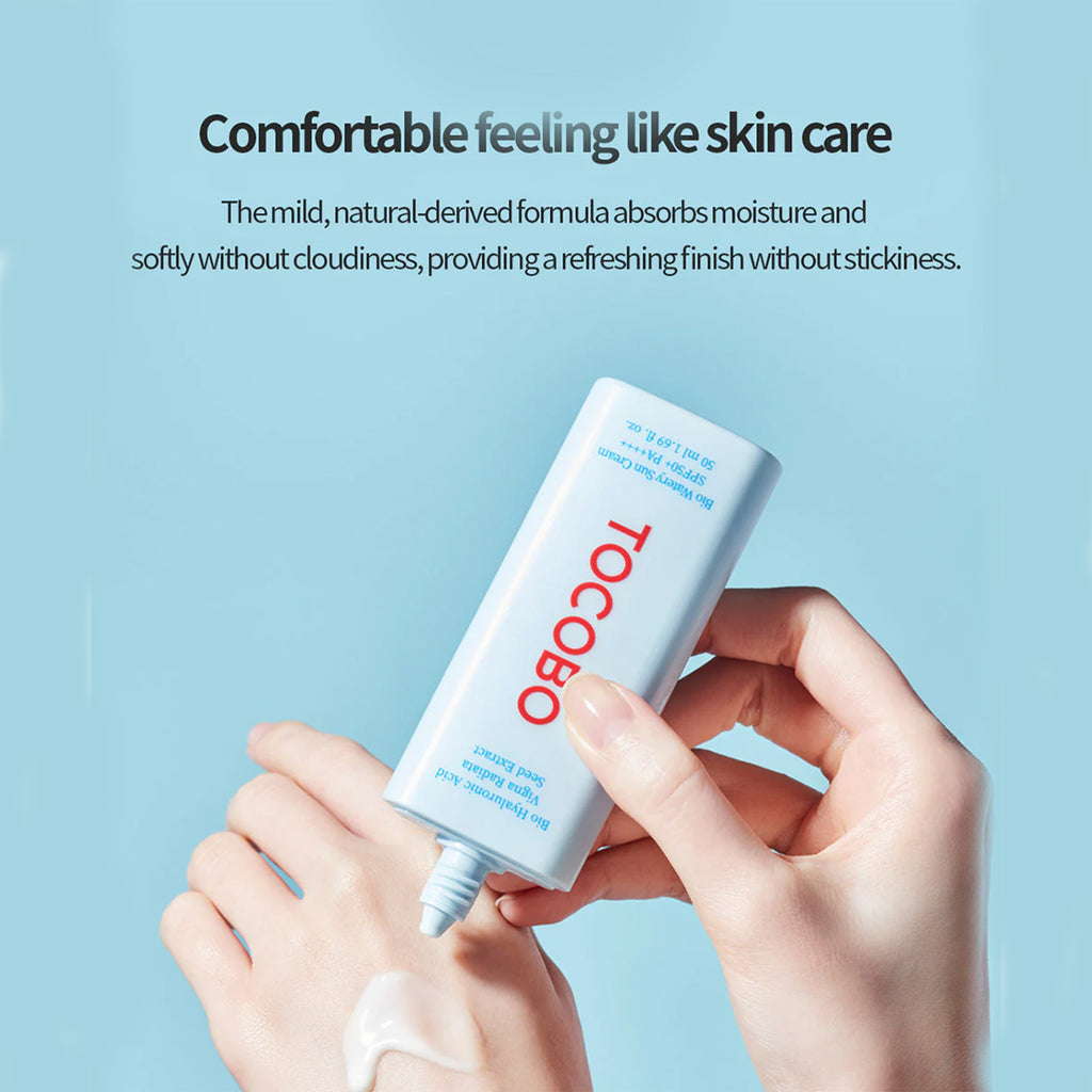 Advantages of TOCOBO Bio Watery Sun Cream SPF 50+ PA++++