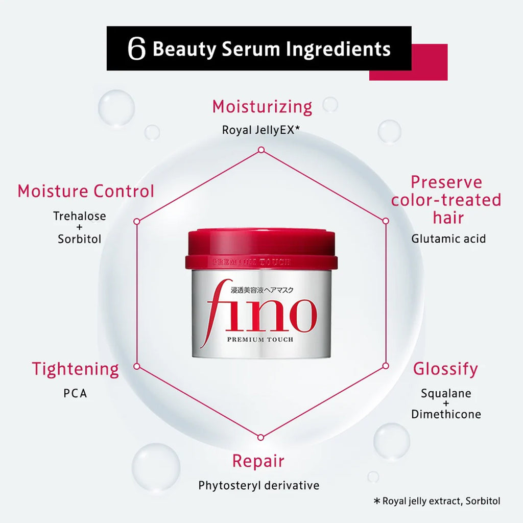 Shiseido  Fino Premium Touch Hair Mask - Key Benefits
