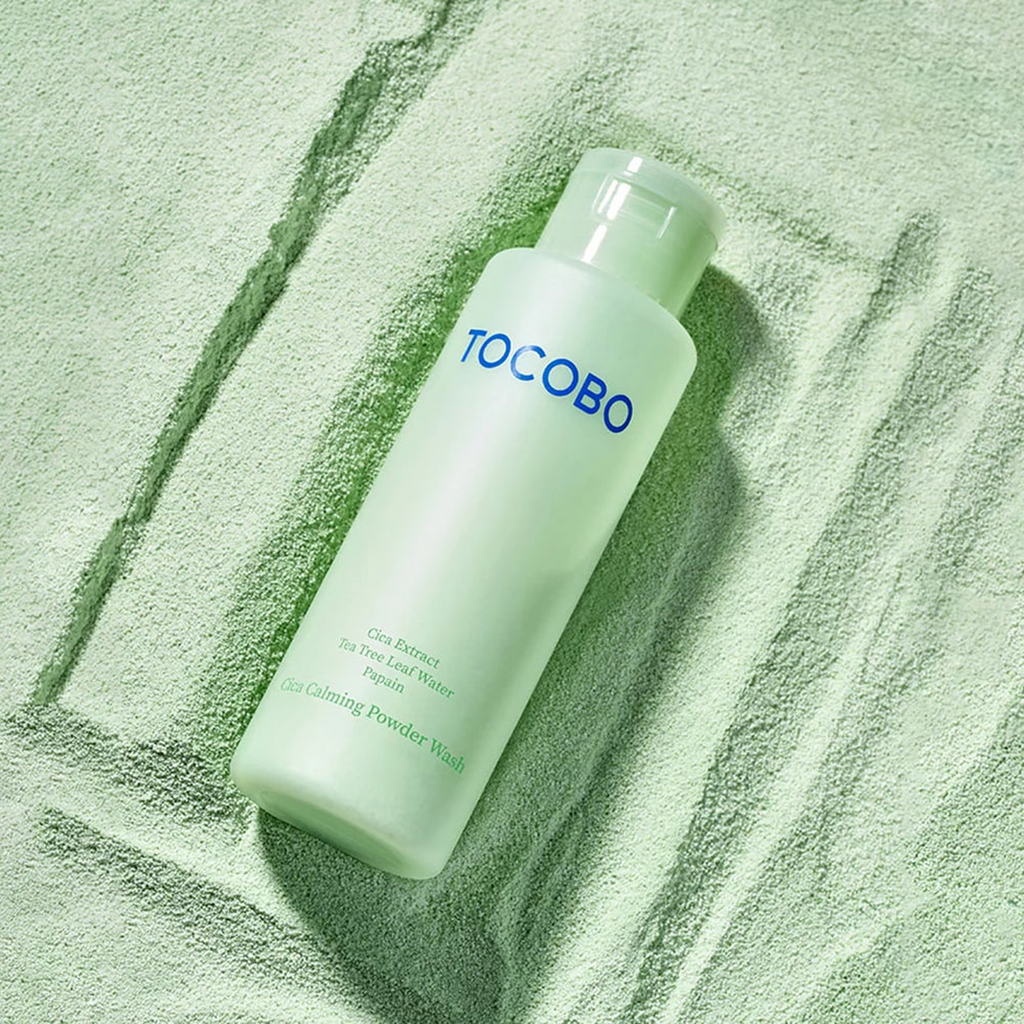 Tocobo Cica Calming Powder Wash available on Qasr Jamal Store
