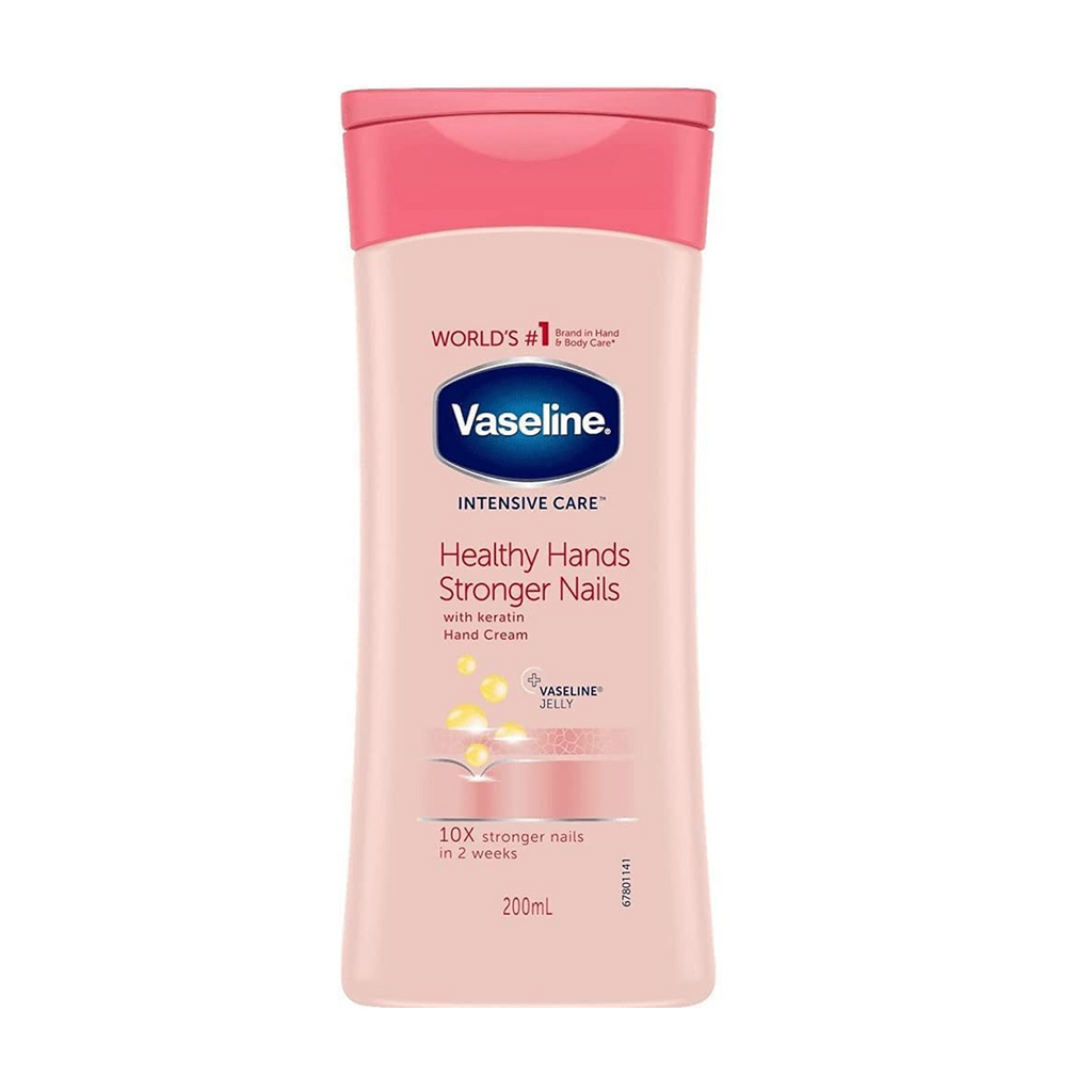 Vaseline Healthy Hands And Stronger Nails Hand Cream - 200ml