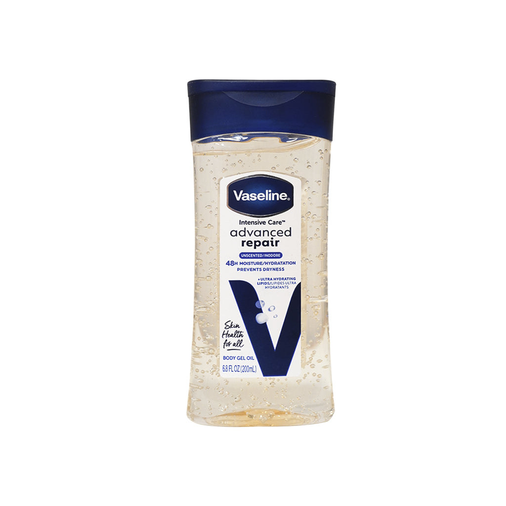 A Product of Vaseline Advanced Repair Body Gel Oil