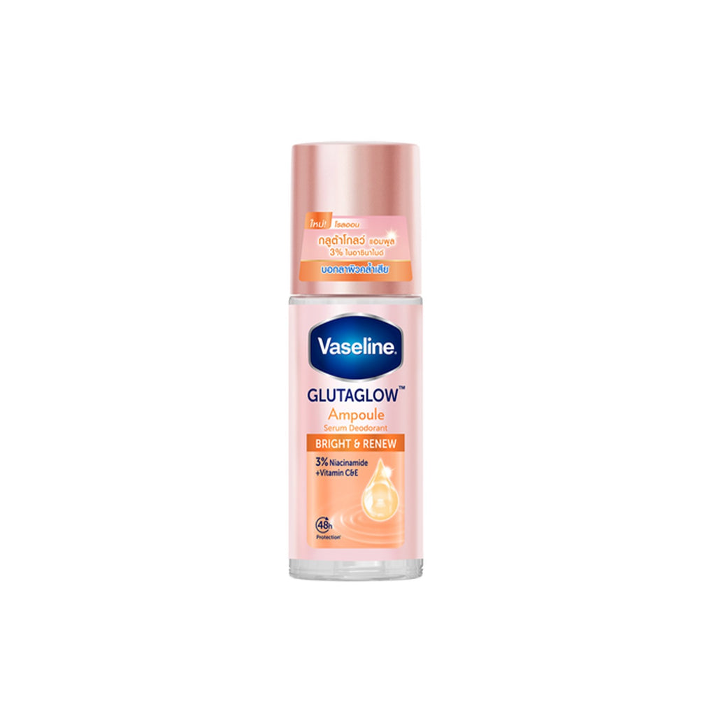The Product of Vaseline Gluta Glow Ampoule Serum Deodorant Bright & Renew