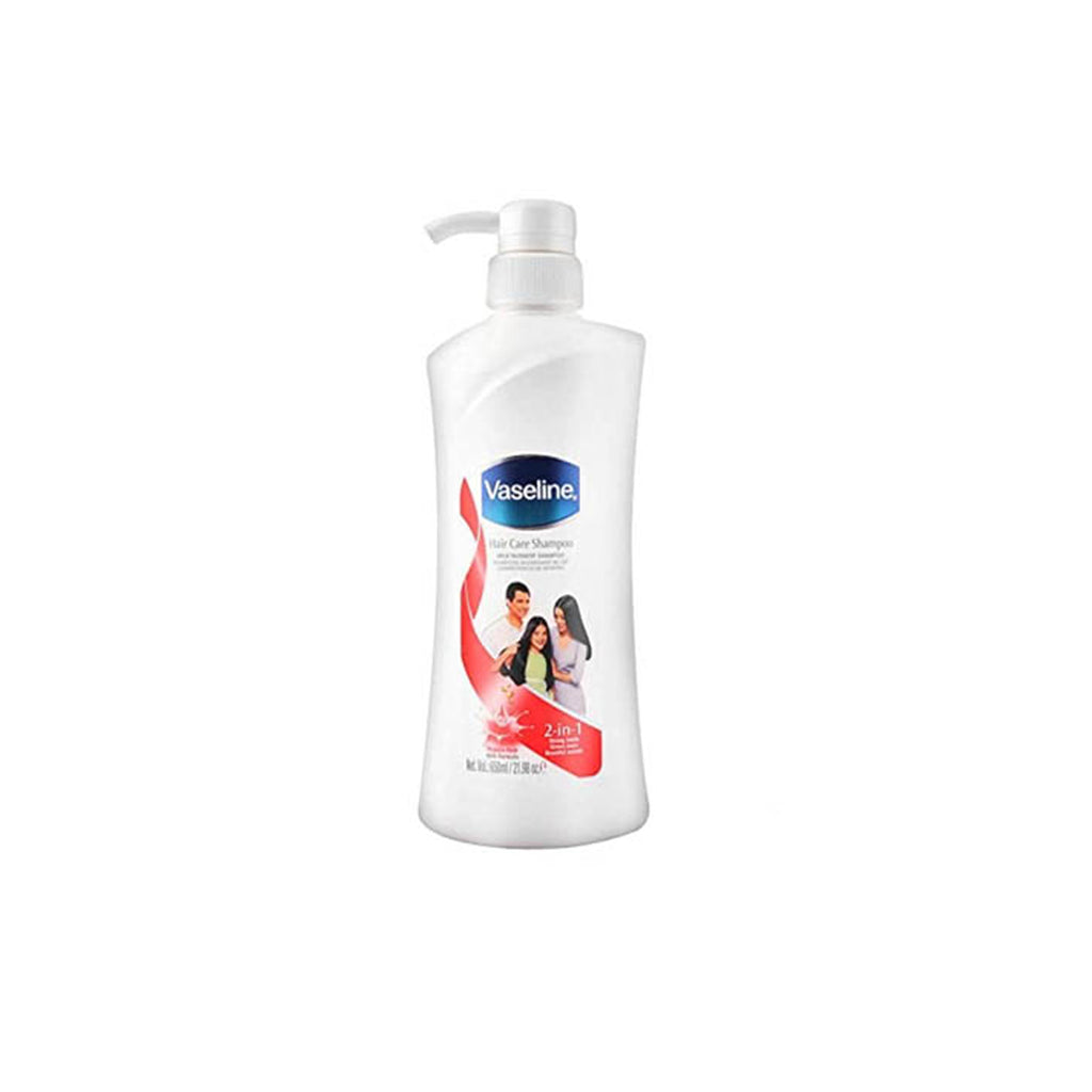 A Product of Vaseline Hair Care Milk and Nutrient Shampoo 2 in 1 