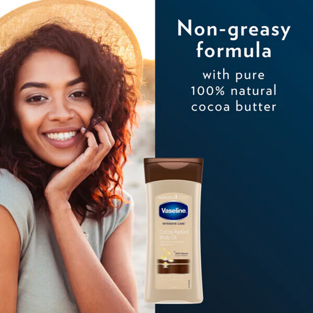 The Key Benefits of Vaseline Intensive Care Cocoa Radiant Body Oil