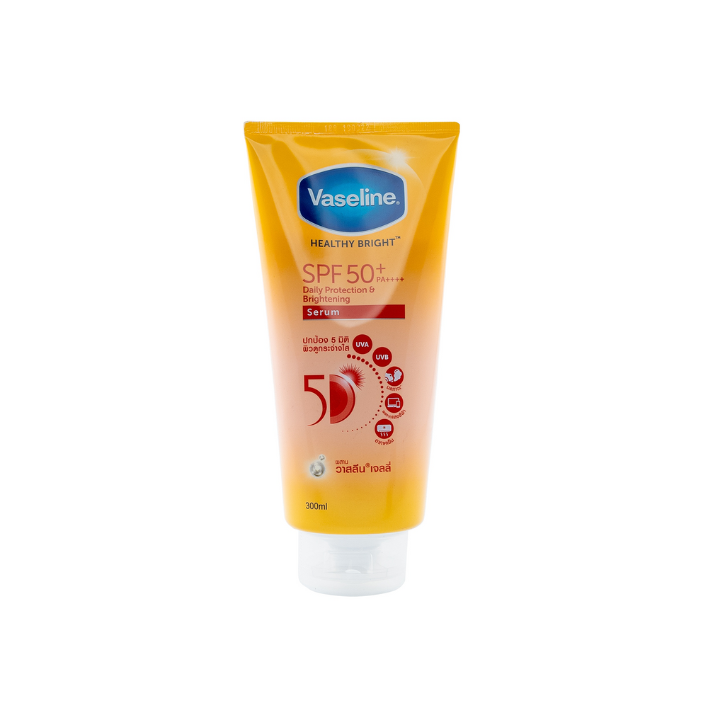 The Product of Vaseline SPF 50+ PA++++ Daily Protection & Brightening Serum