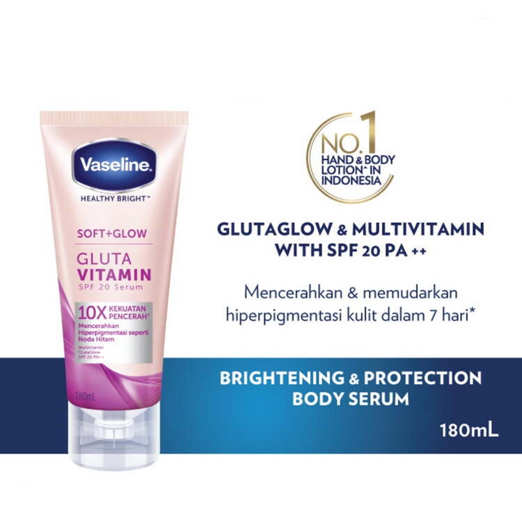 The Key Benefits of Vaseline Soft + Glow Gluta Vitamin SPF20 Serum
