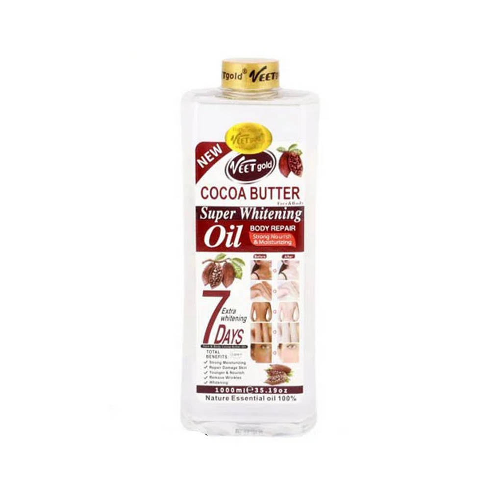 The product of Veet Cocoa Butter Super Whitening Oil 