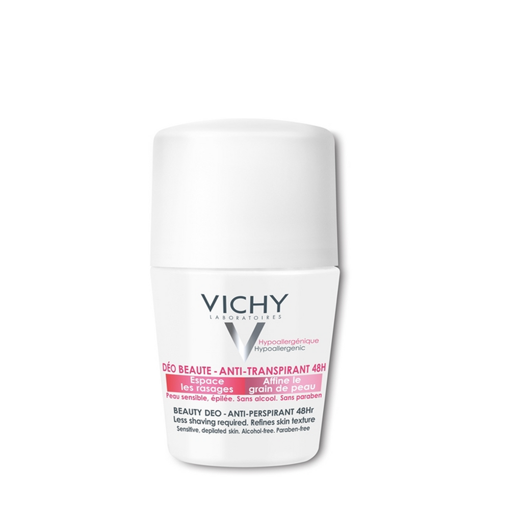 The Product of Vichy Deodorant Anti Transpirant 48H Espace Les Rasages Roll-On