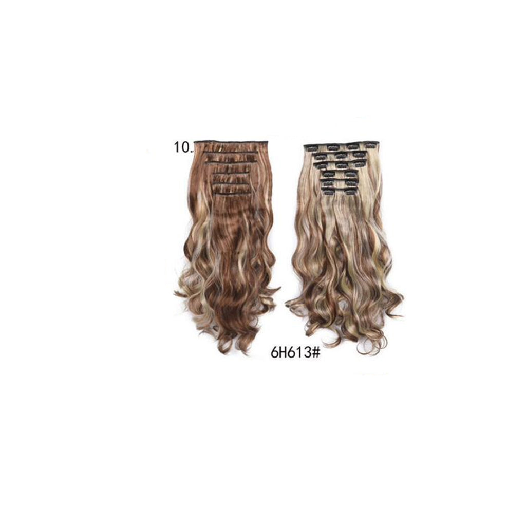 Wavy Hair Extension 6PC Clip in
