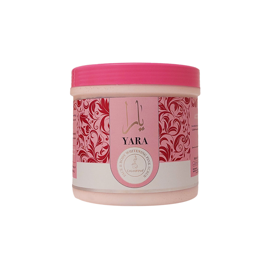 The Product of Yara Face and Body Whitening Pink Scrub