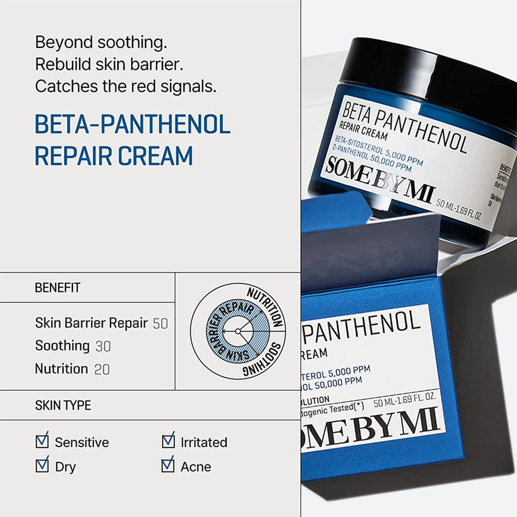 Some By Mi Beta Panthenol Repair Cream - Key Benefits