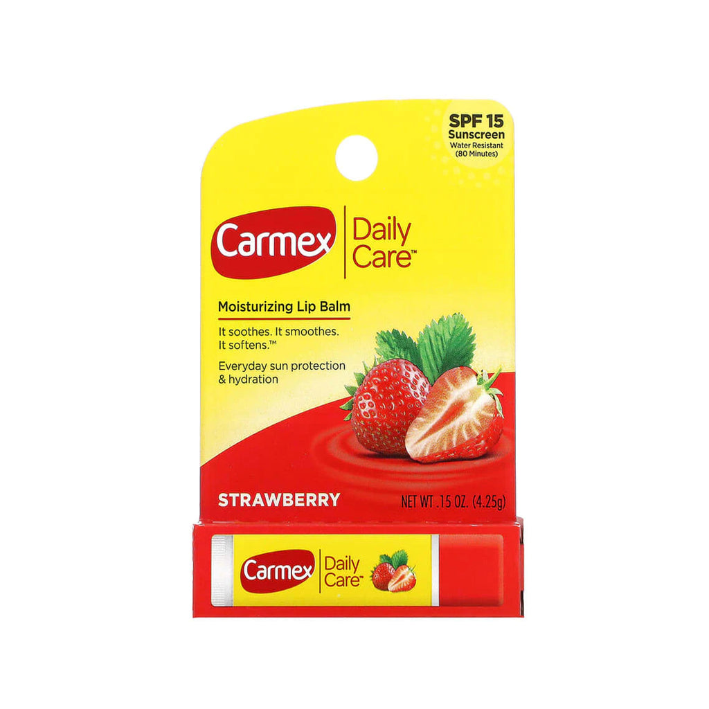Carmex - Daily Care Moisturizing Lip Balm Strawberry
