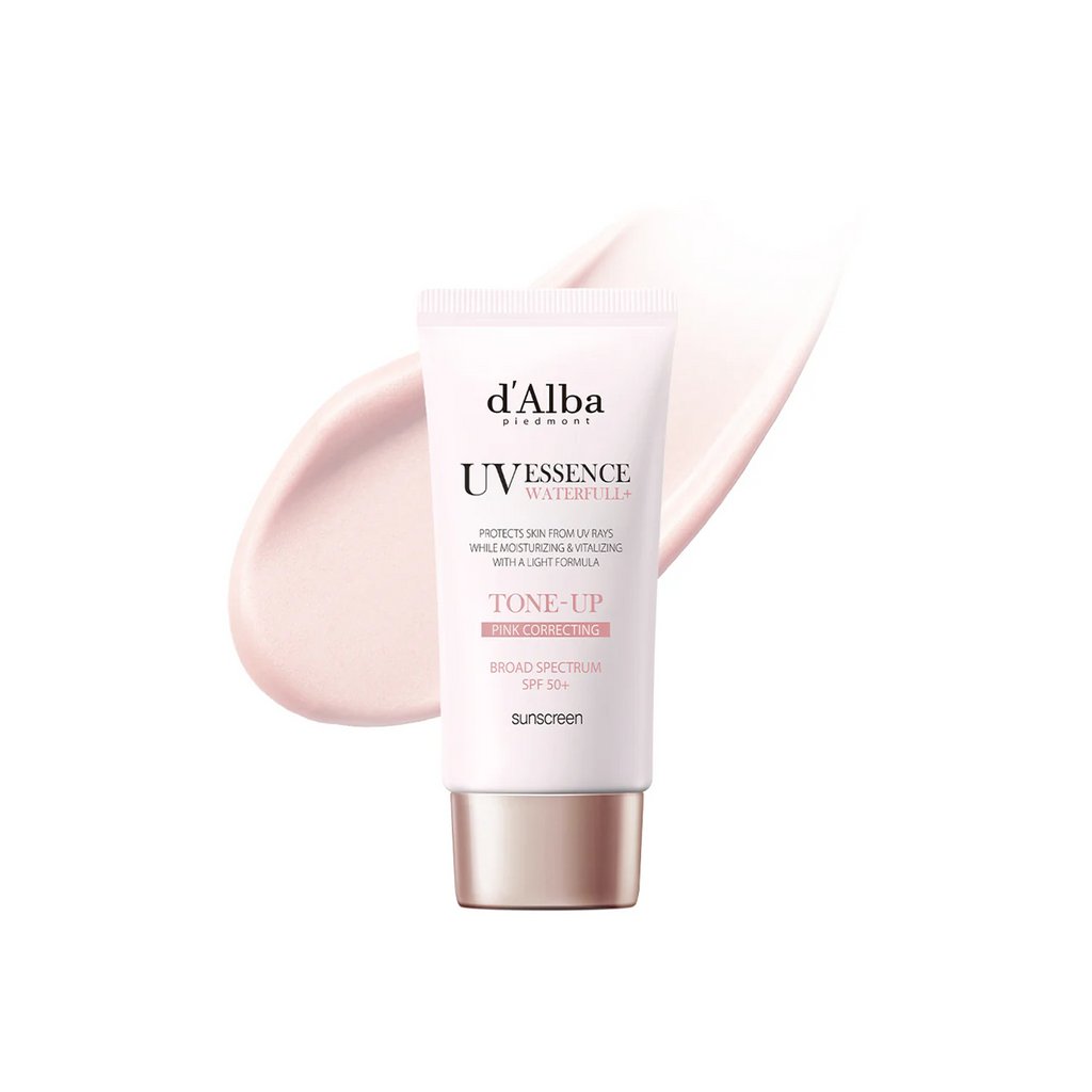The product of d'Alba UV Essence Pink Tone-Up Correcting Sun Cream 
