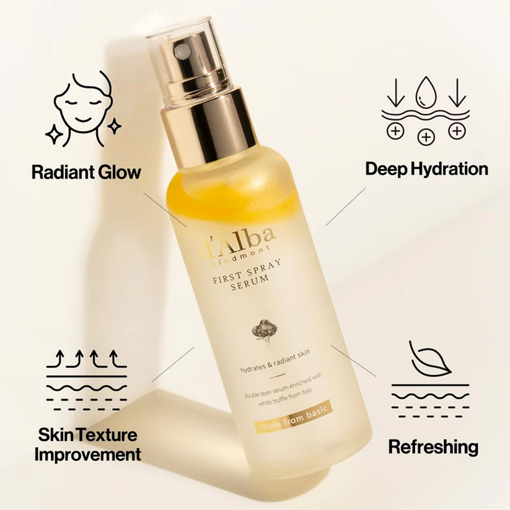 The Key Benefits of d'Alba White Truffle First Spray Serum