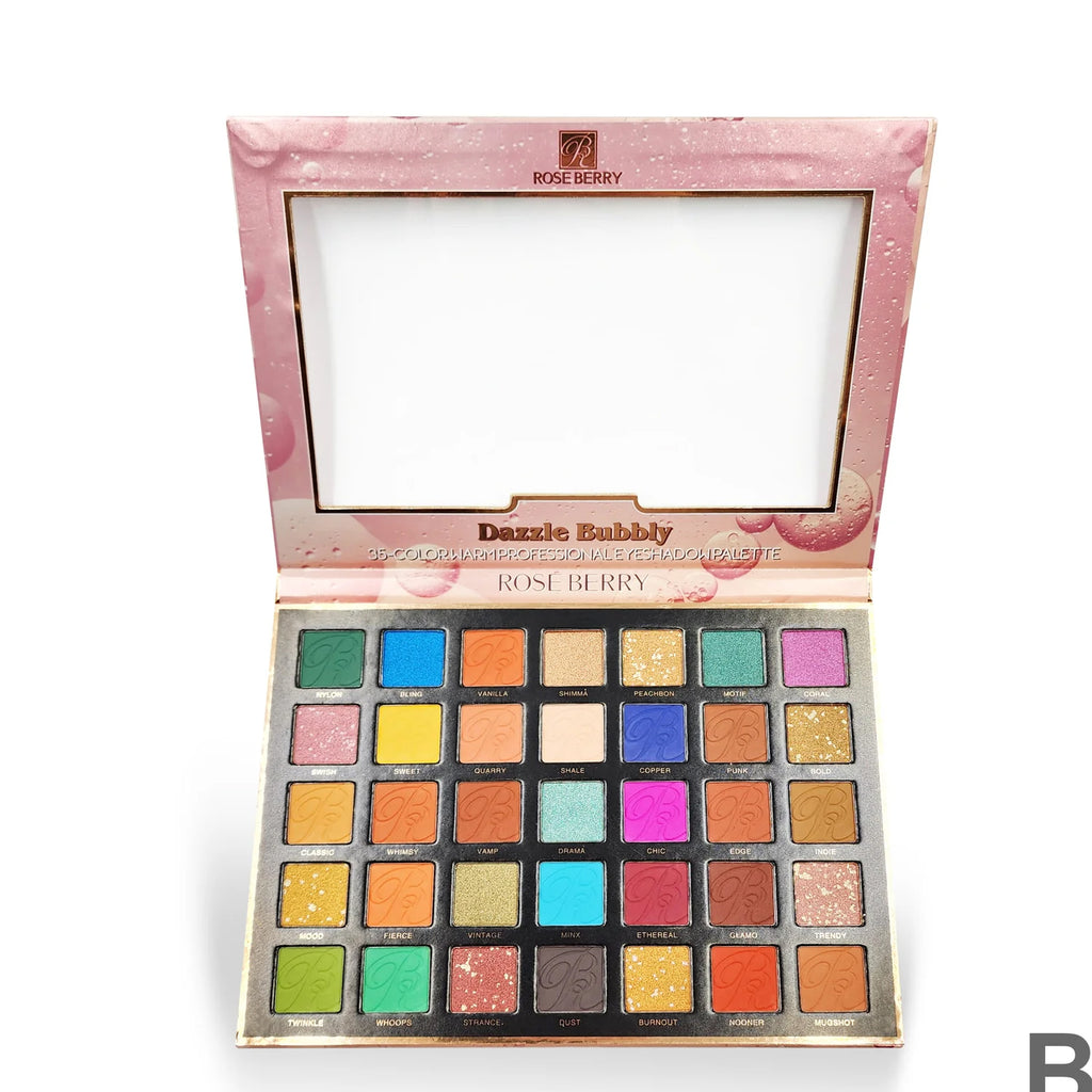 Rose Berry Dazzle Bubbly Professional Eyeshadow Palette B – 49g RB-SH1002