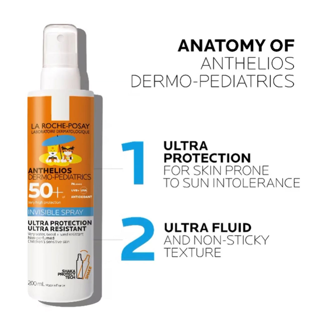 La Roche-Posay - Anthelios Dermo-Pediatrics Sprya Invisible  SPF 50+ 200 ml