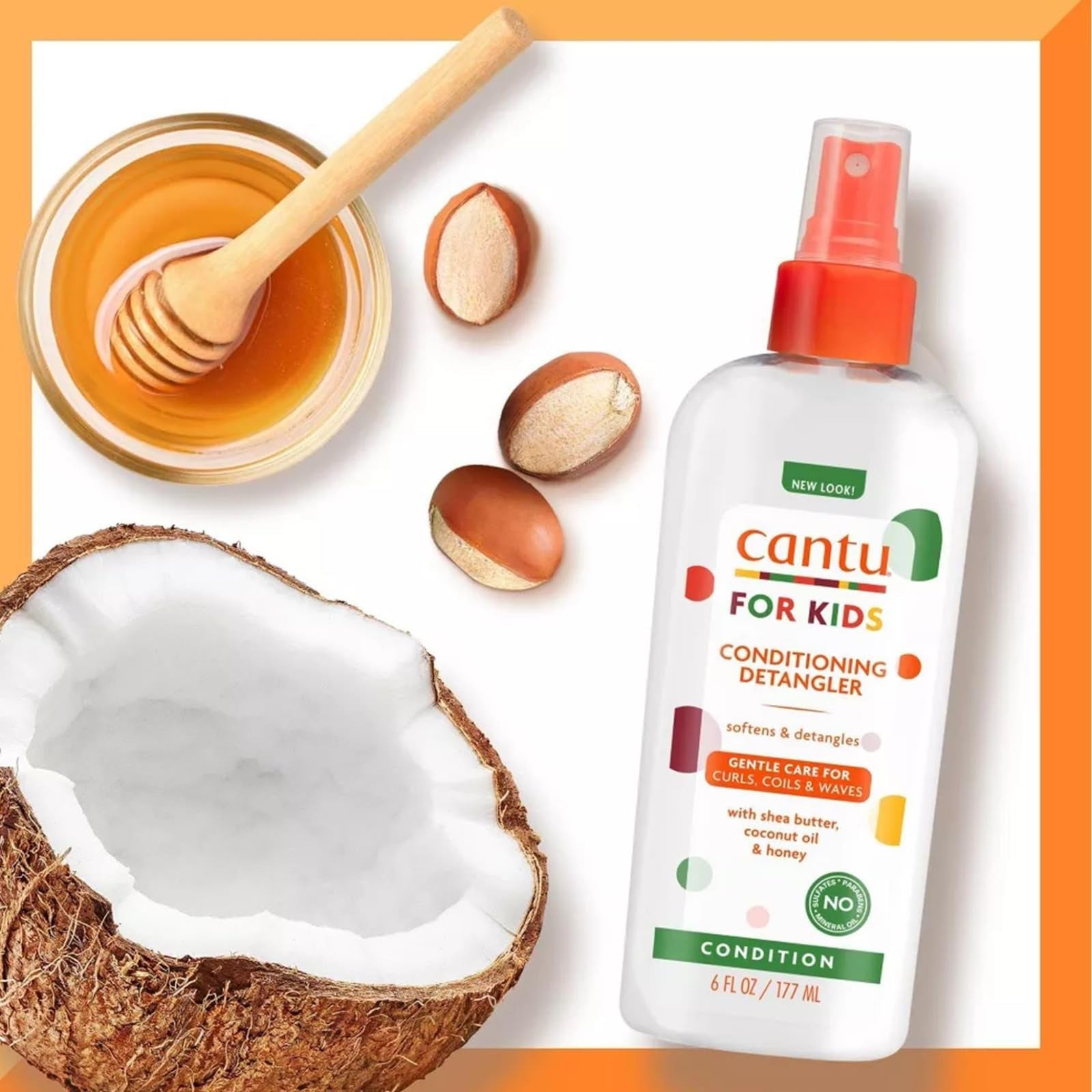 Cantu Care for Kids Conditioning Detangler - 177ml – QasrJamal