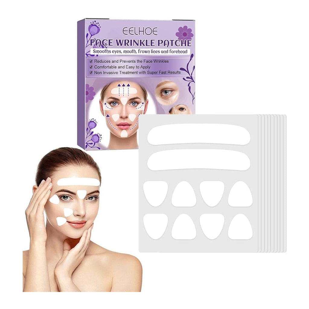 Eelhoe Facial Wrinkle Patch - Pack of 100 pcs for reducing fine lines and wrinkles. 