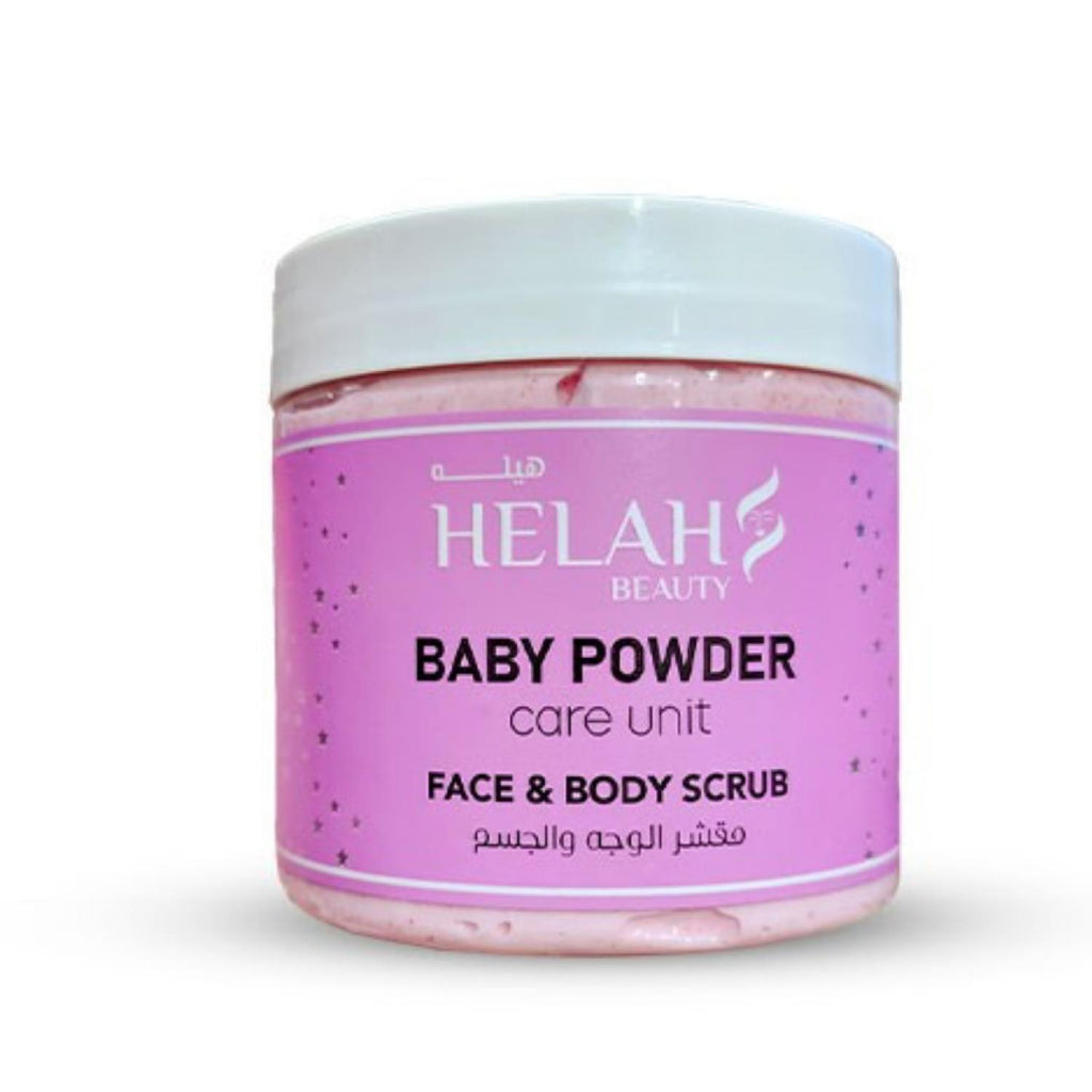 Helah Beauty Baby Powder Care Unit Face and Body Scrub