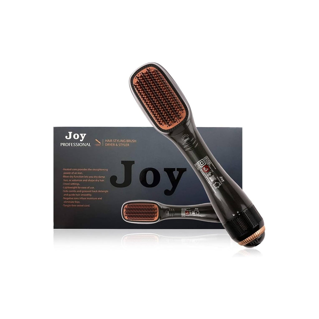 JOY 2 in 1 Styling Brush Unique Hair Dryer And Styler