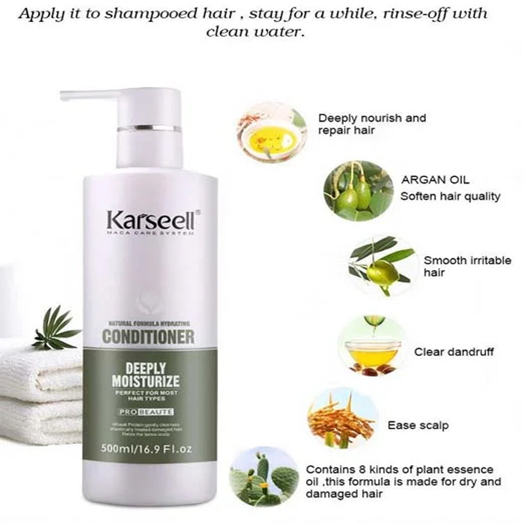 Karseell Natural Formula Hydrating Conditioner- Key Benefits