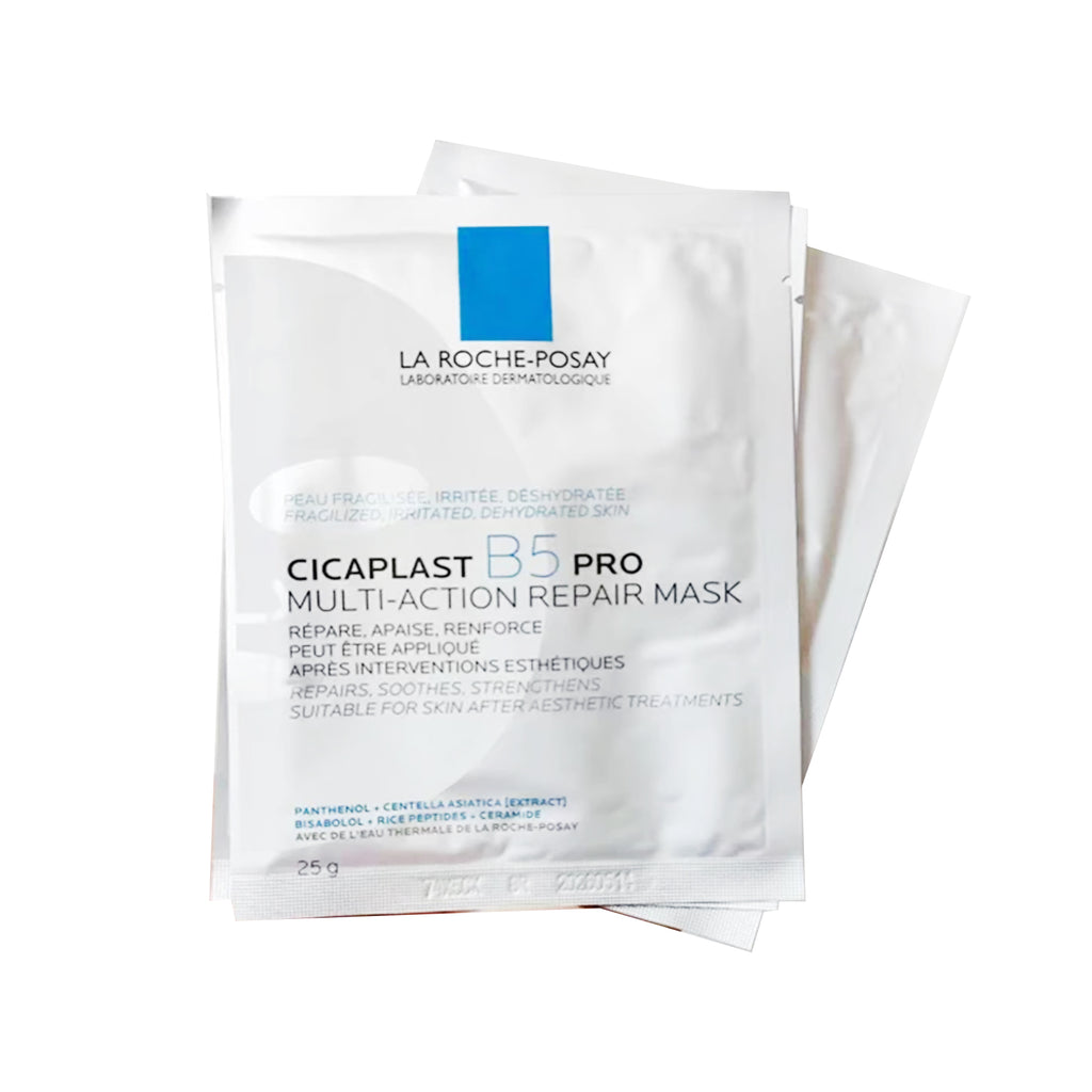 La Roche-Posay Cicaplast B5 Facial Sheet Mask - Intensely hydrating and soothing sheet mask enriched with Vitamin B5.