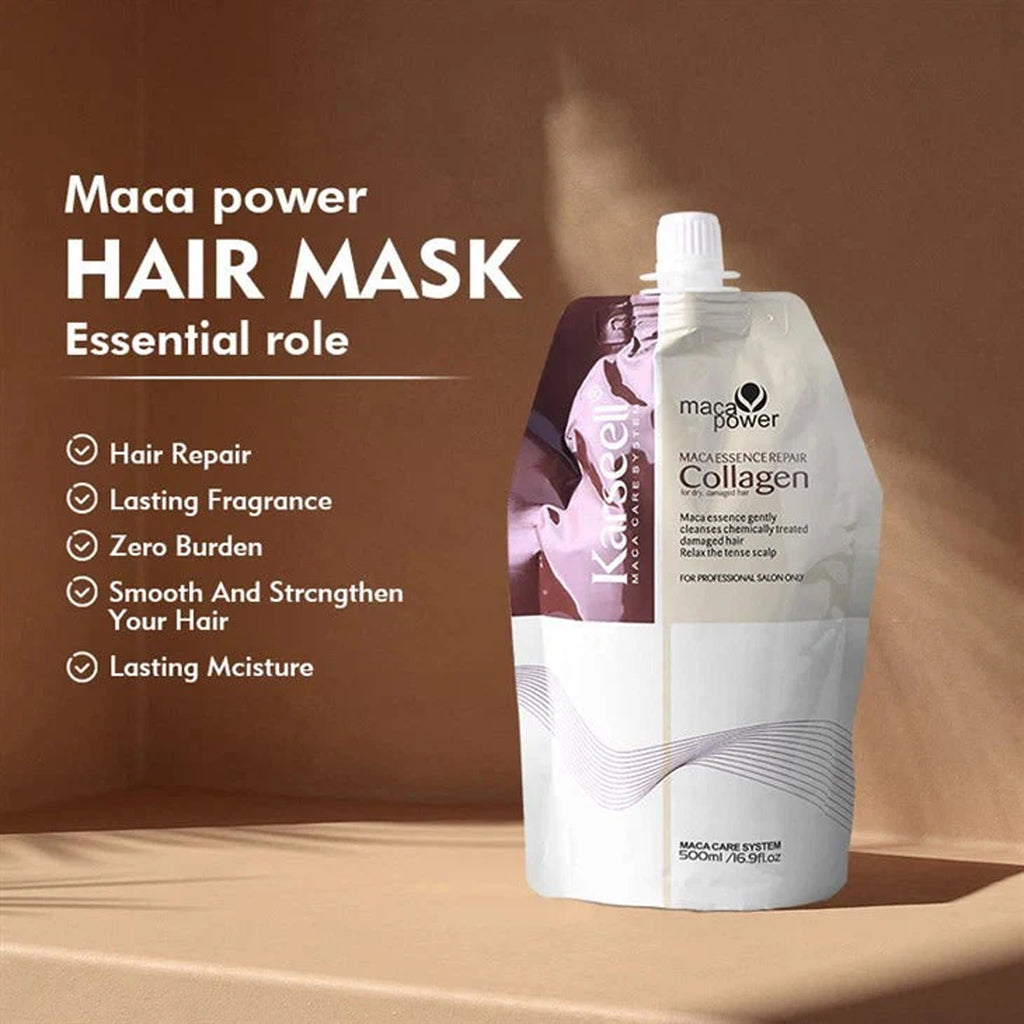 Karseell Maca Essence Repair Collagen Hair Treatment Mask- Key Benefits