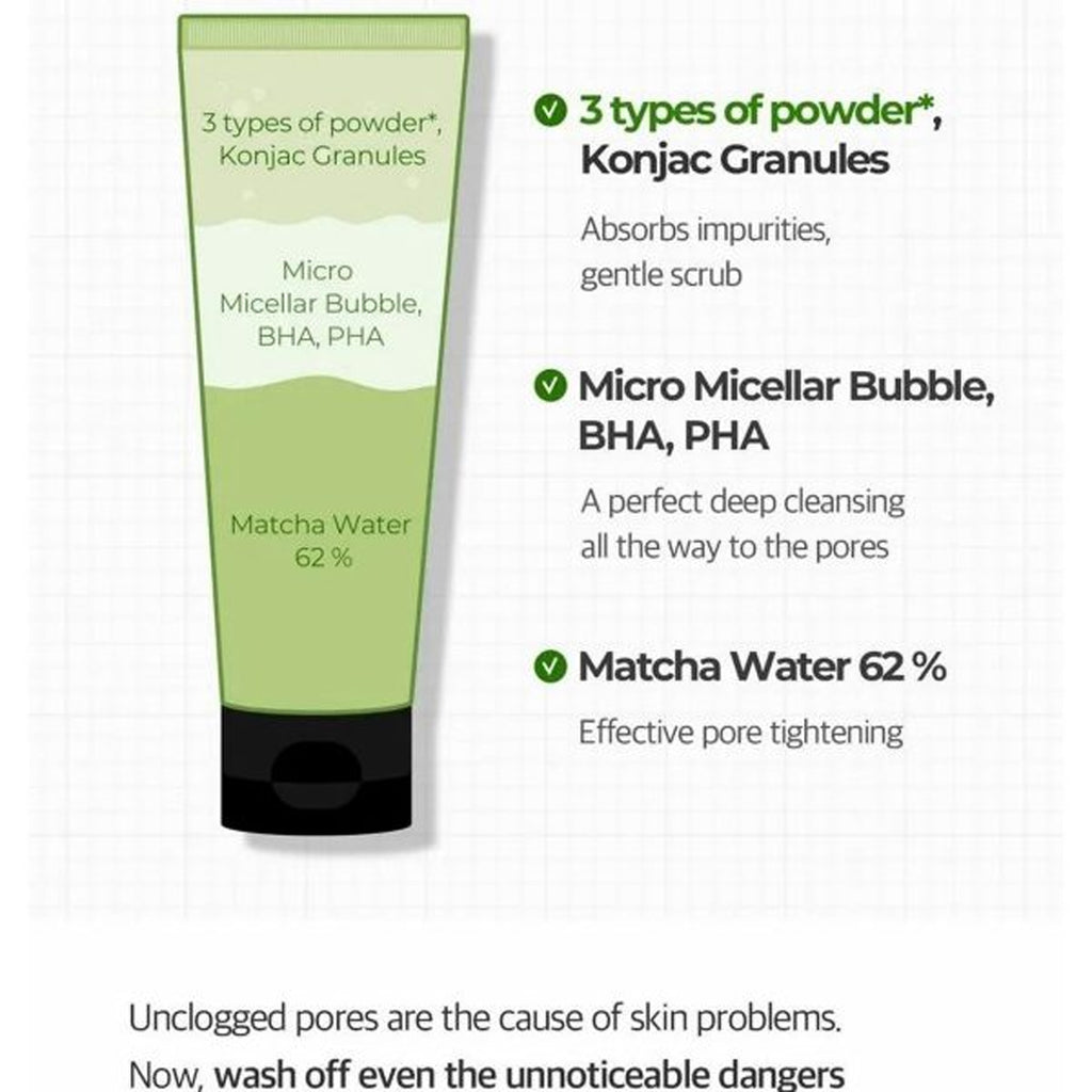 Some By Mi - Super Matcha Pore Clean Cleansing Gel- Key Benefits