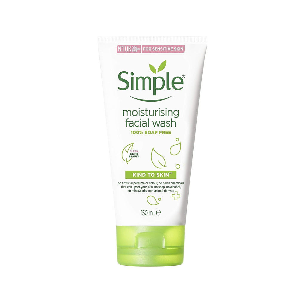  Simple Moisturizing Facial Wash, 150ml 