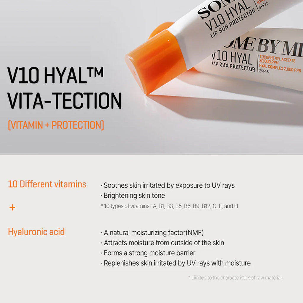 Some By Mi V10 Hyal Lip Sun Protector- key benefits