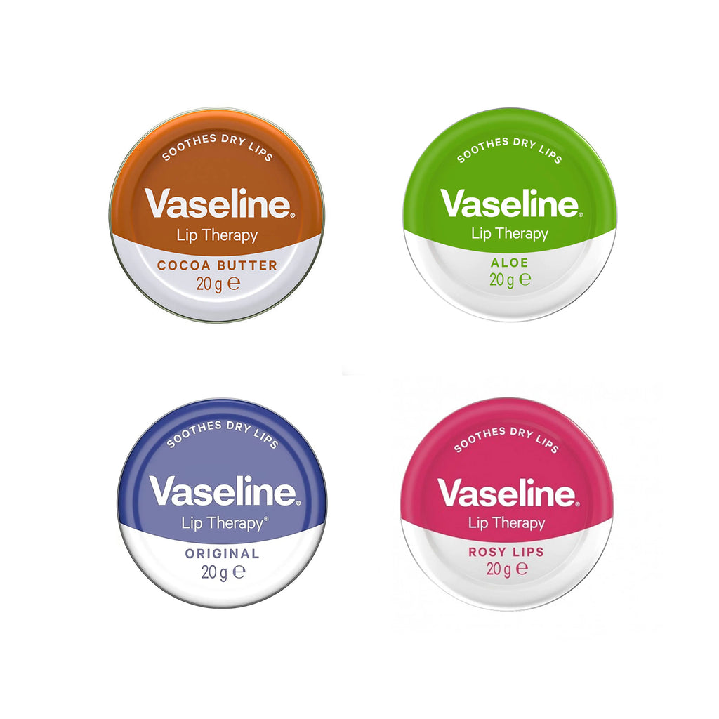 Vaseline Lip Therapy 4 Pack Lip Balm 