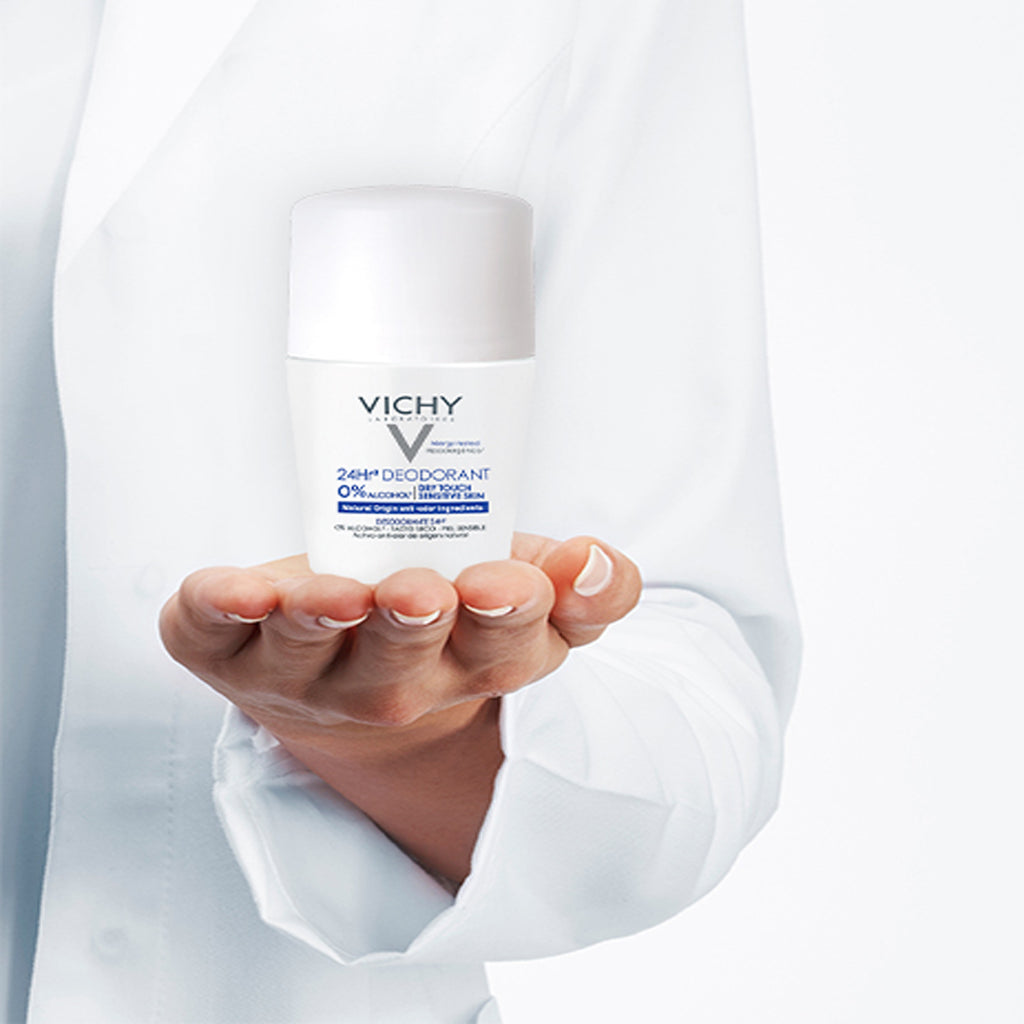 Vichy 24-Hour Dry-Touch Roll-On Deodorant