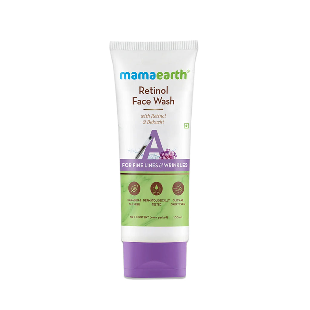Mamaearth Face Wash - 100ml: SLS and Paraben-free Ubtan Face Wash 