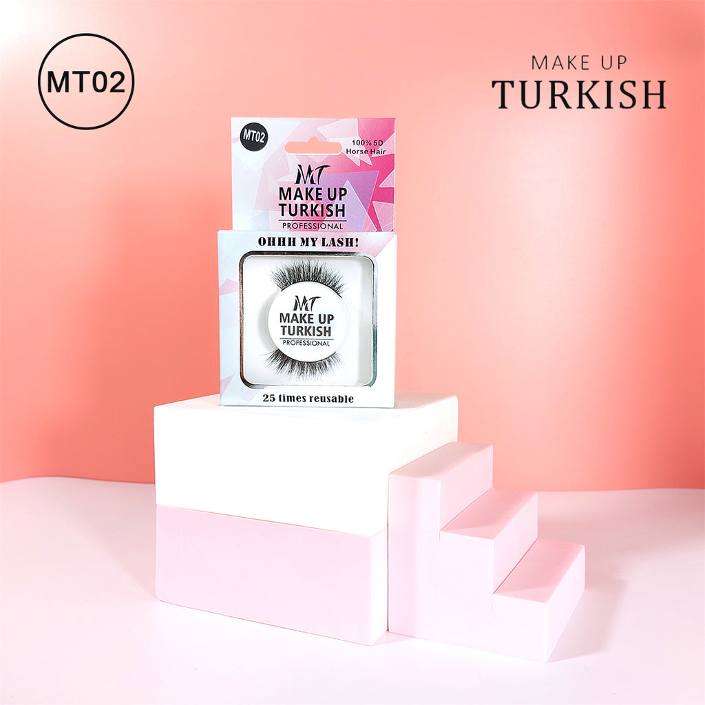 Makeup Turkish Professional Ohhh My Lash - Natural-looking false lashes for effortless glamor. 
