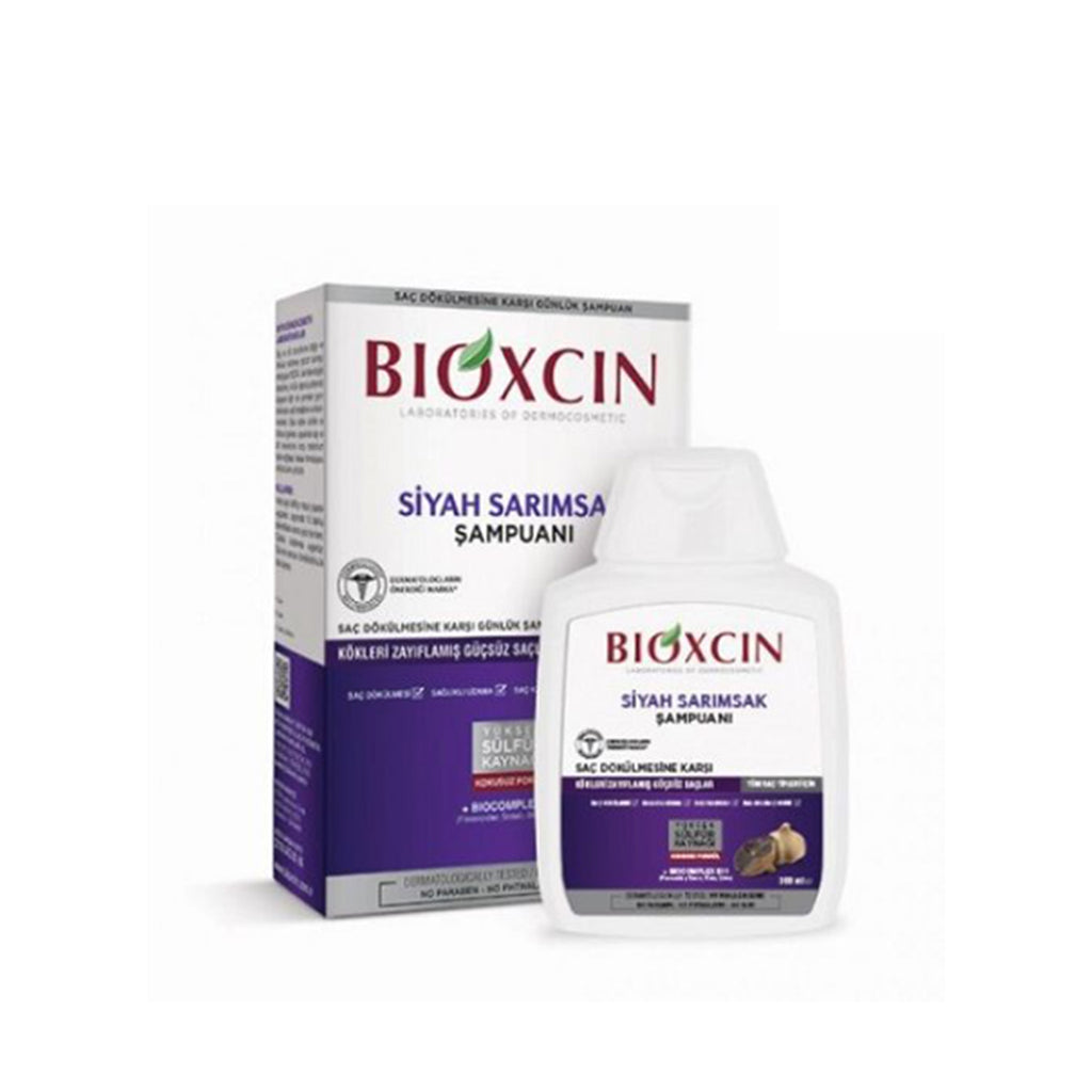 Bioxcin Black Garlic Shampoo Against Hair Loss 300 ml