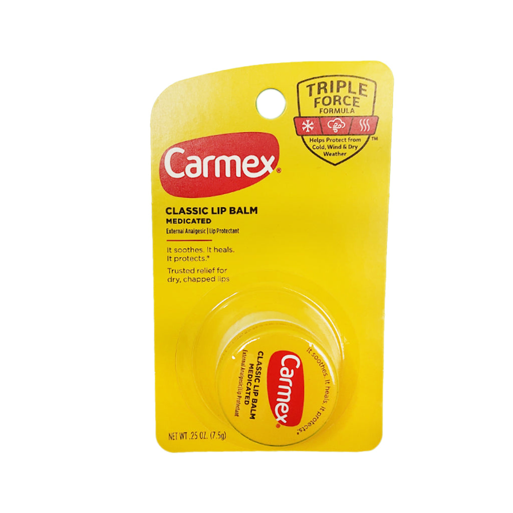 Carmex Original Classic  Lip Balm For Dry Chapped Lips - 7.5g