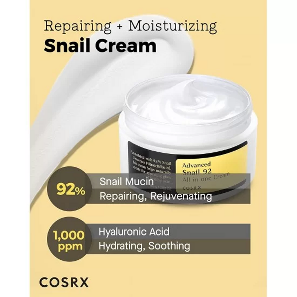 Cosrx Advanced Snail 92 All in one Cream 100gm