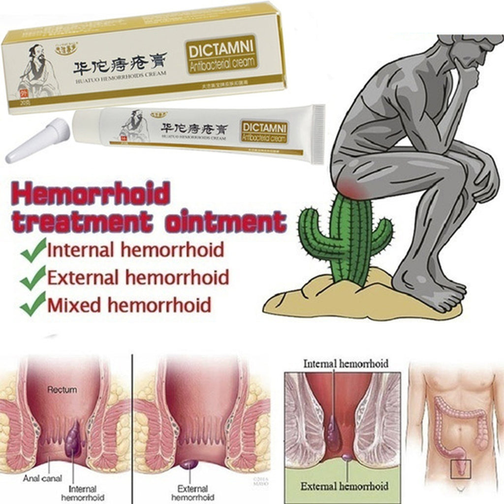 Dictamni Antibacterial Herbal Chinese Cream For Hemorrhoids