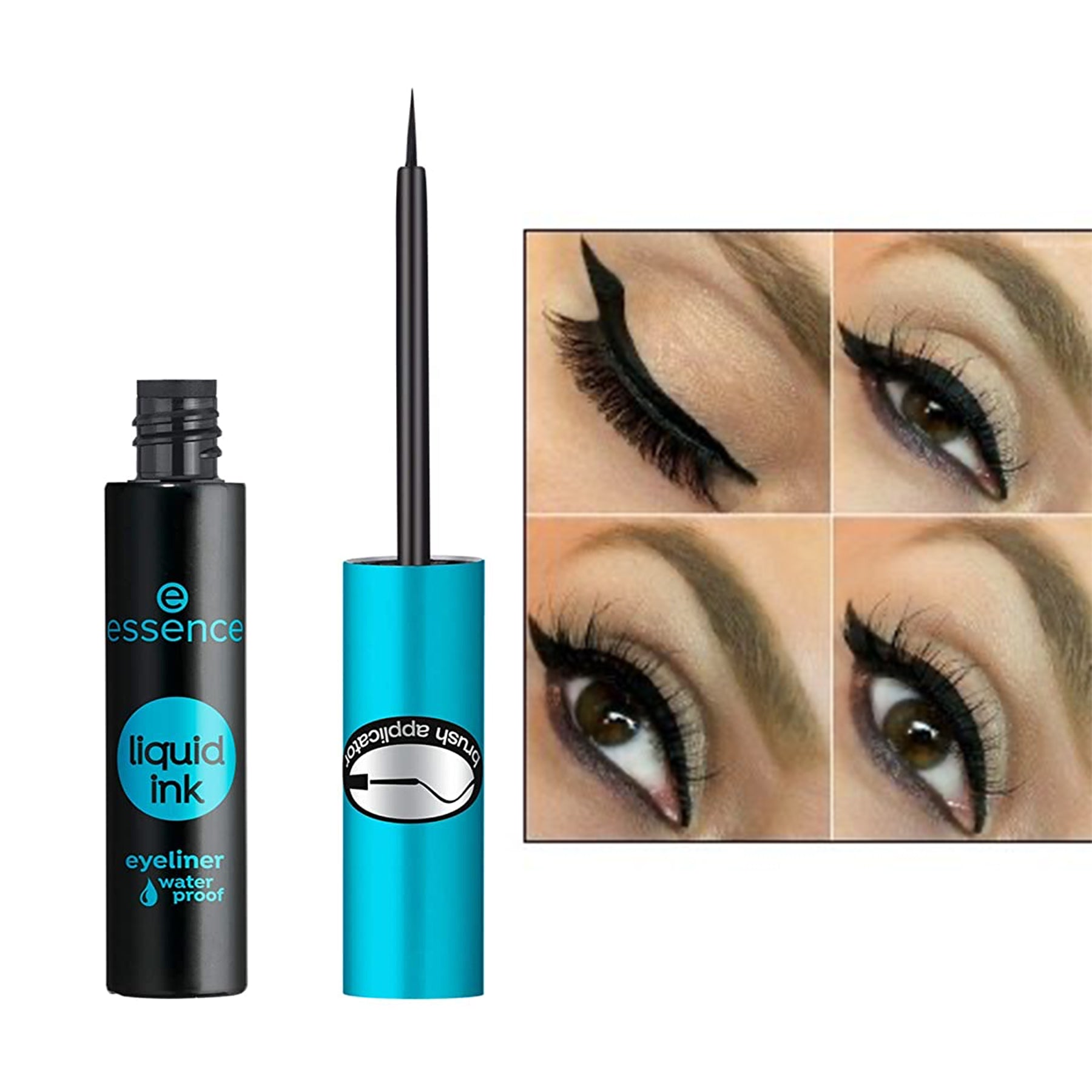 Ink QasrJamal Waterproof Eyeliner Essence 3ml Liquid –